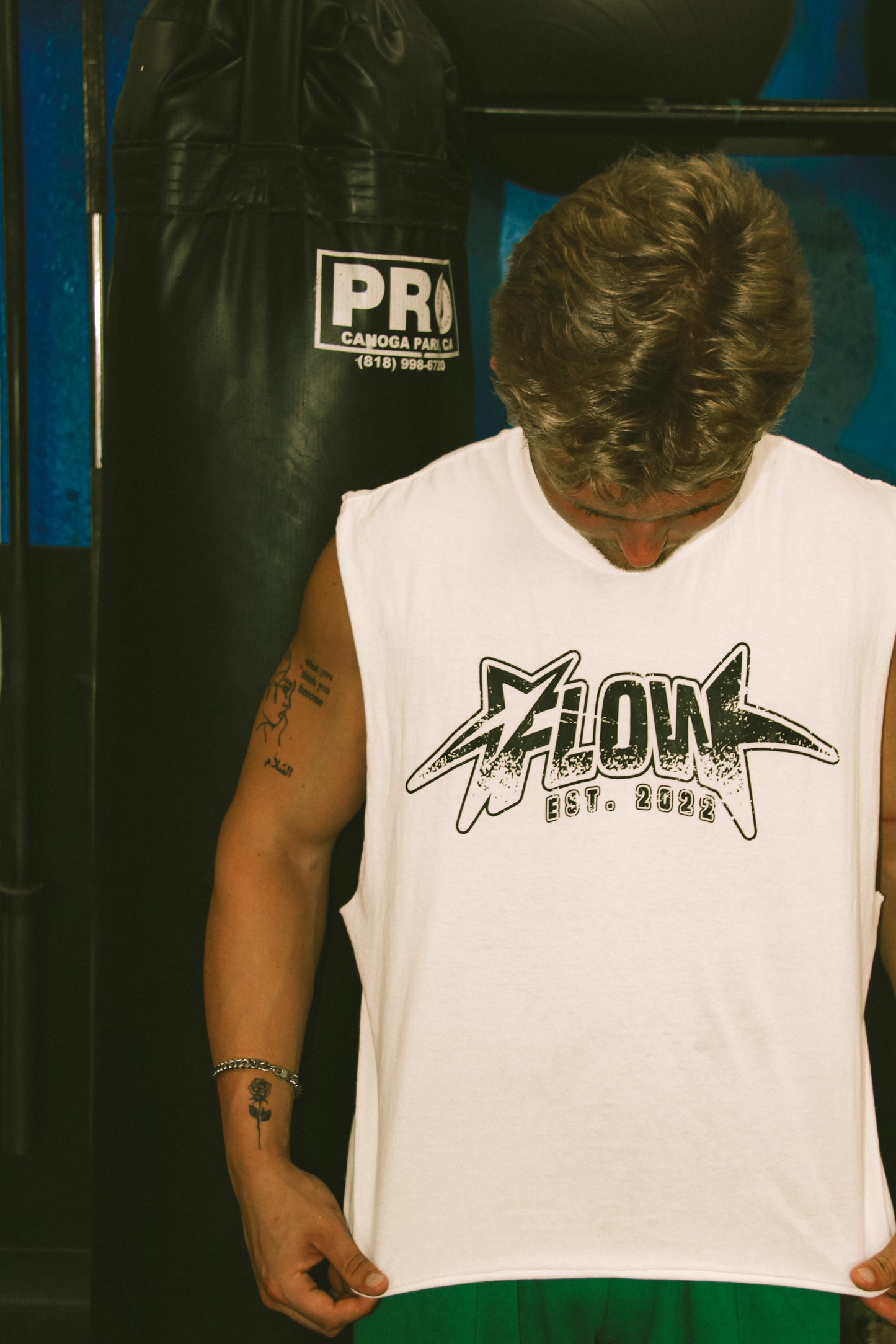 Flowstar Cropped Sleeveeless Shirt